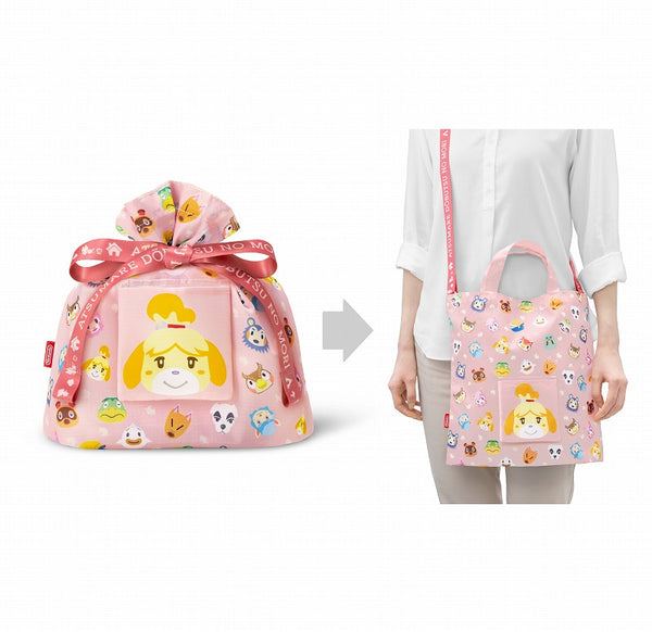 (Goods - Bag) Animal Crossing: New Horizons Gift-wrap x Eco Bag S (Isabelle)