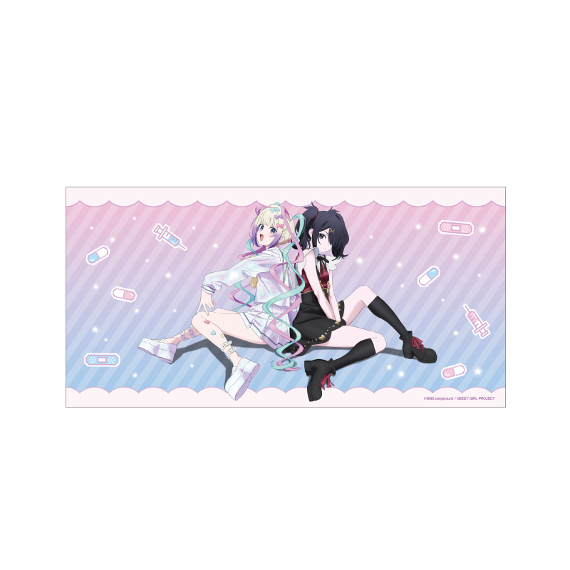 (Goods - Deskmat) NEEDY GIRL OVERDOSE Anime Perfect For Streaming! Gaming Deskmat