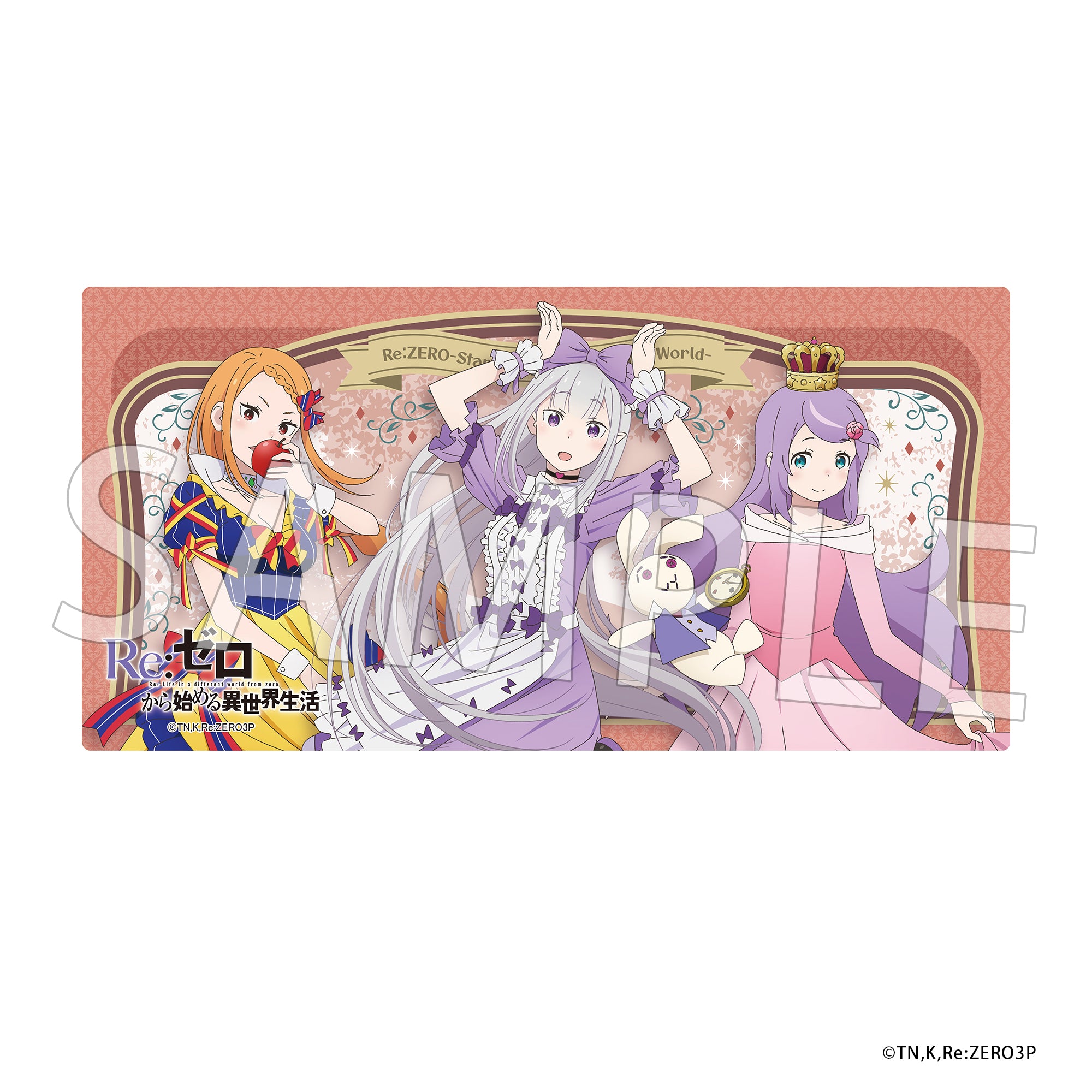 (Goods - Deskmat) Re:ZERO - Starting Life in Another World Desk Mat Halloween ver.