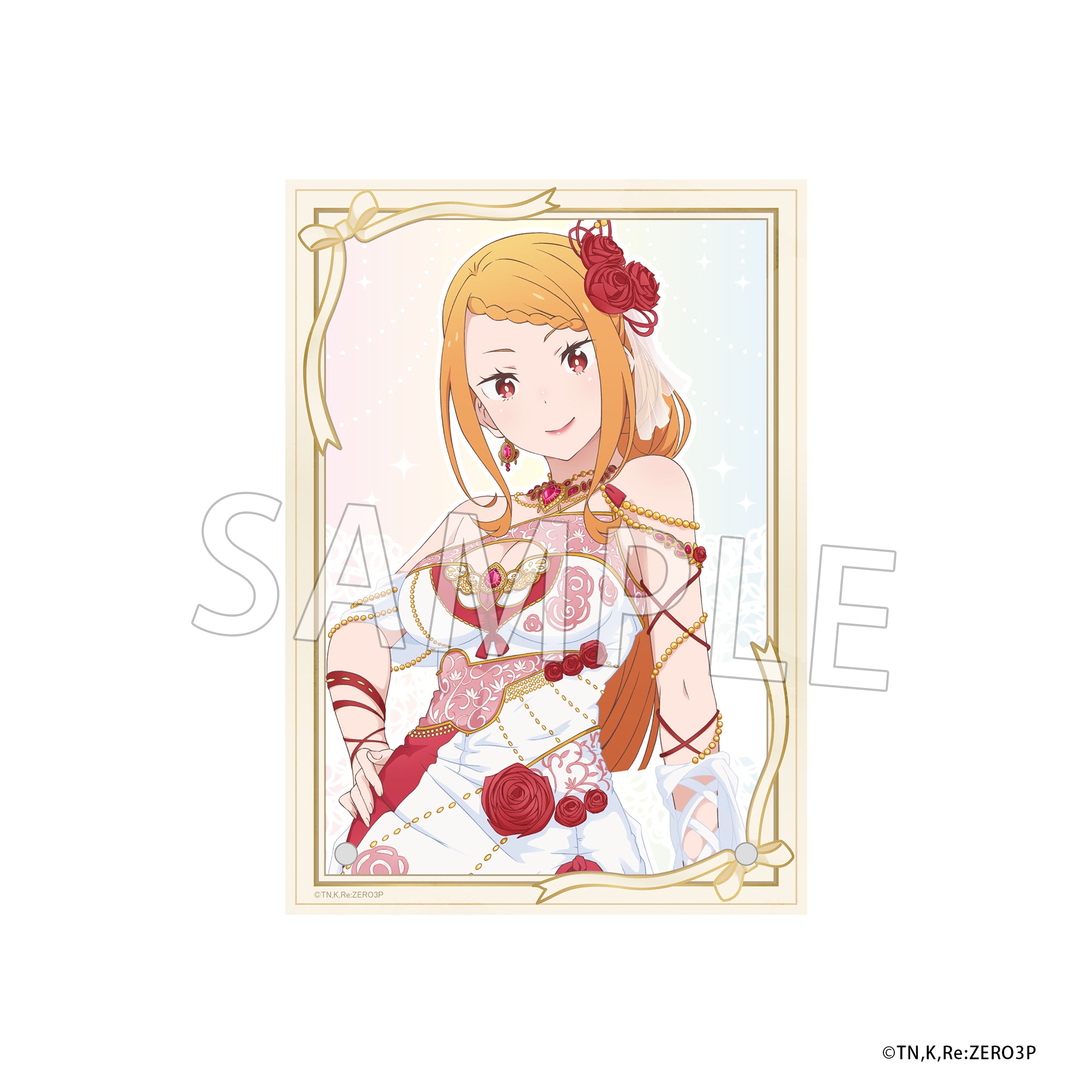 (Goods - Ornament) Re:ZERO - Starting Life in Another World Glimmering Acrylic Panel Wedding ver. Priscilla