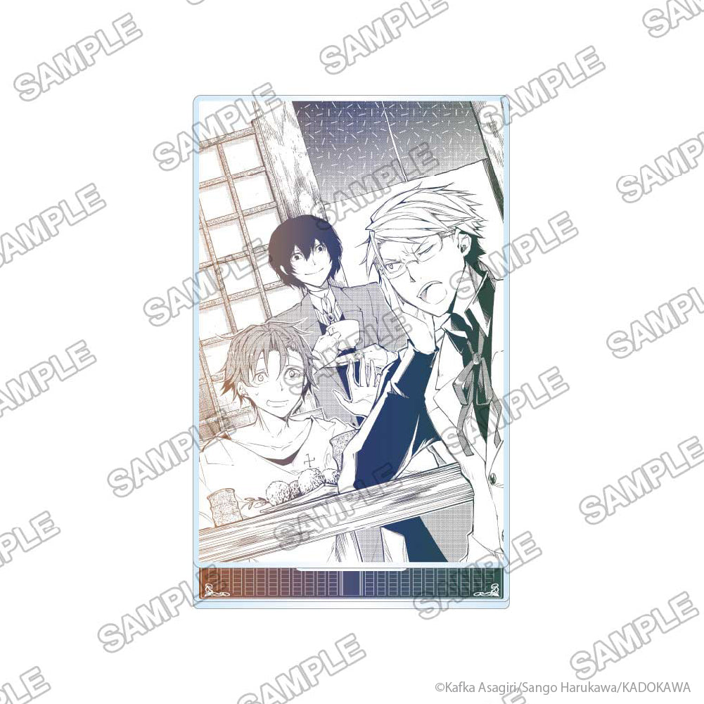 (Goods - Acrylic Stand) Bungo Stray Dogs - The Untold Origins of the Detective Agency Illustration Acrylic Stand - Dazai Osamu & Kunikida Doppo & Tanizaki Jun-ichiro