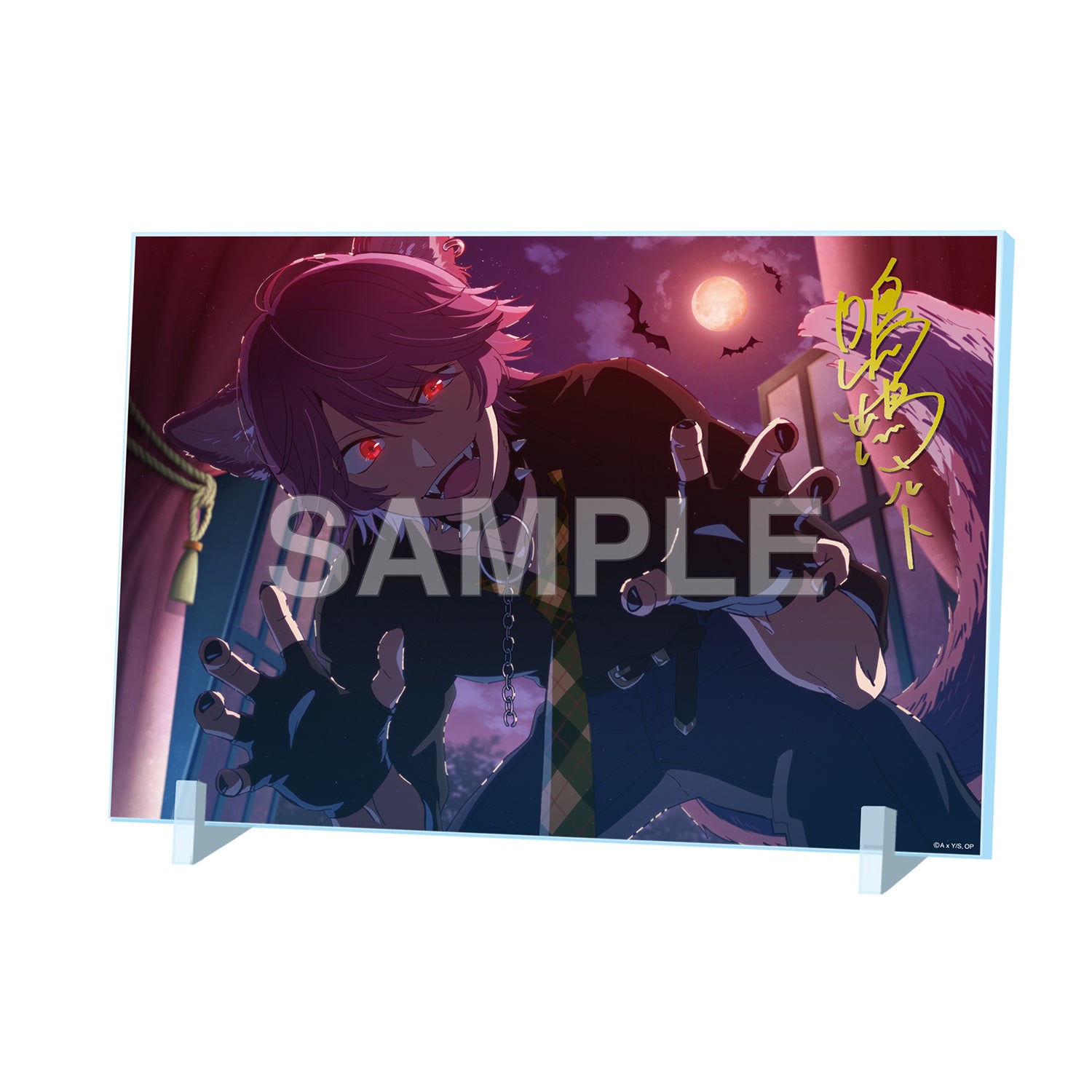 (Goods - Acrylic Stand) 【OSHI NO KO】 Acrylic Panel w/ Foil-stamped Signature Halloween 2024 ver.