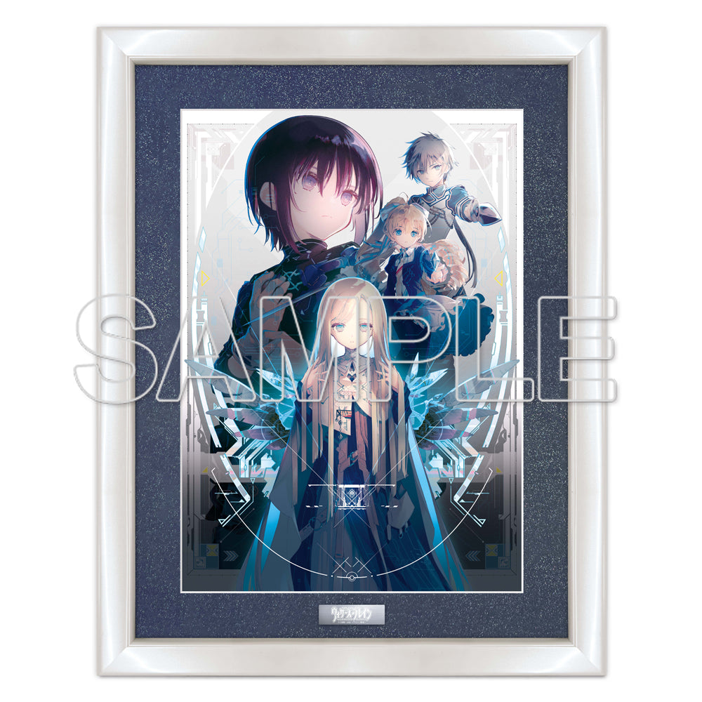 (Goods - Board) Wizard's Brain 25th Anniversary Newly Drawn B4-sized Chara Fine Graph