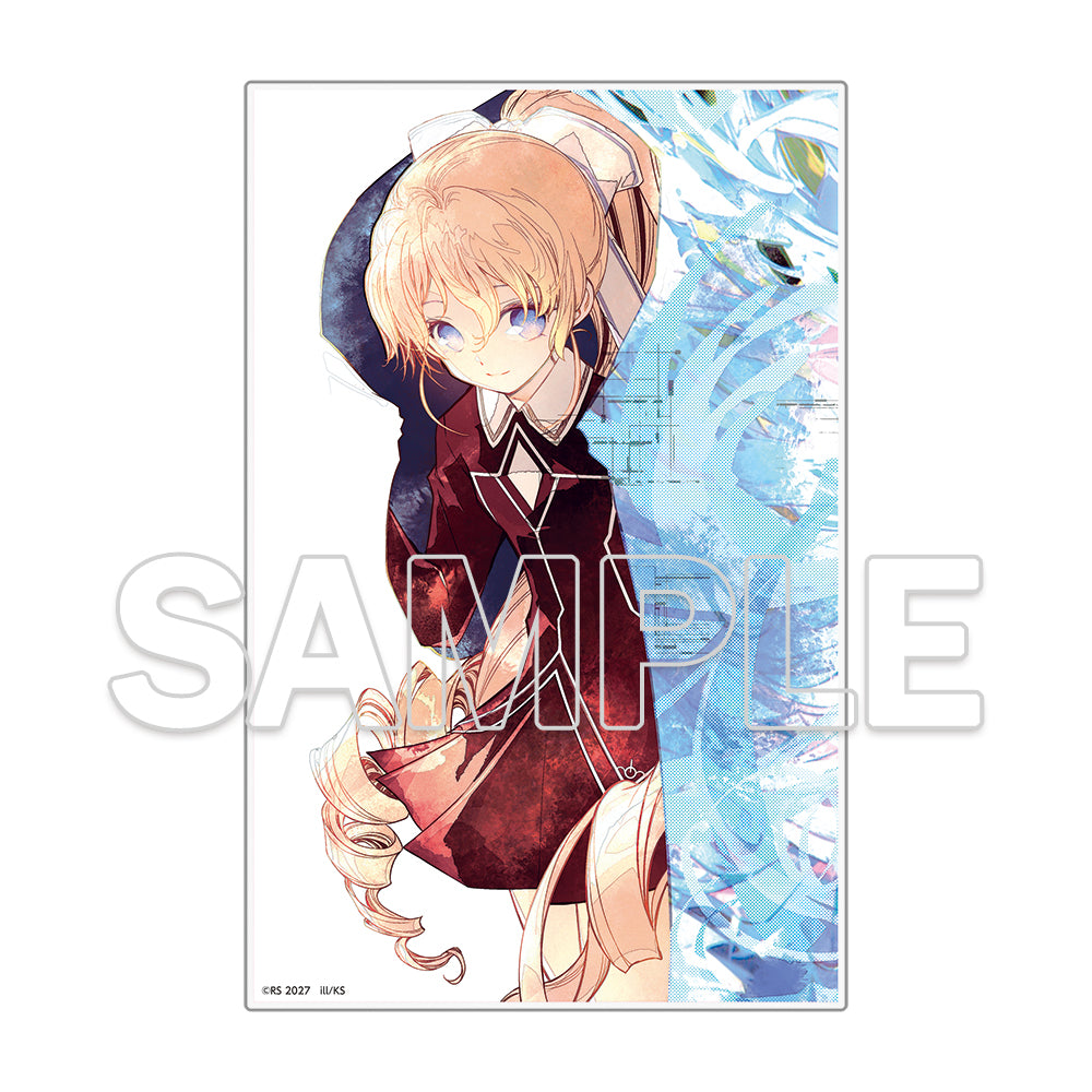 (Goods - Ornament) Wizard's Brain 25th Anniversary Acrylic Plate - Celeste E. Klein