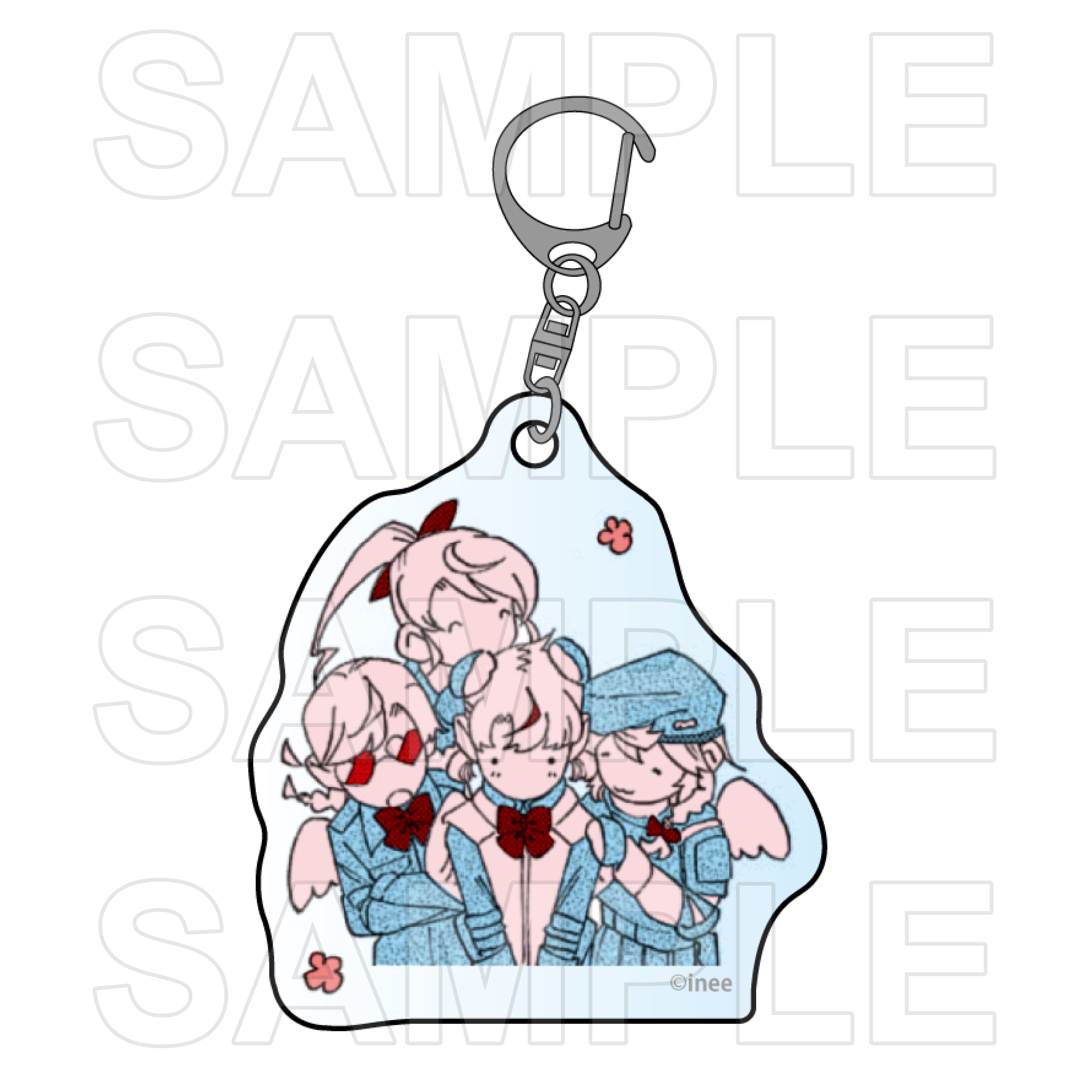 (1BOX=8)(Goods - Keychain) LOVE BULLET Trading Acrylic Keychain Vol.3