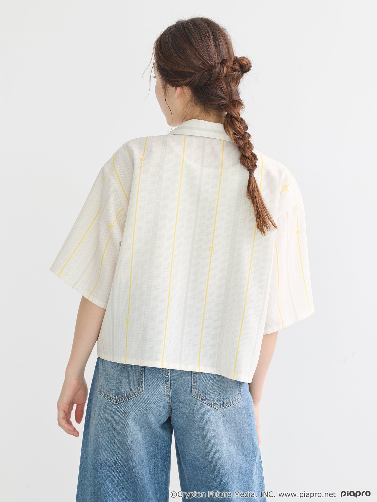 (Goods - Shirt) Kagamine Rin / Len Open Collar Shirt [earth music&ecology Japan Label]