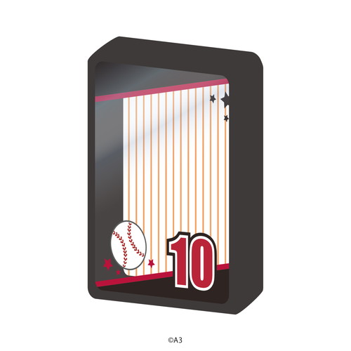 (Goods - Key Chain Cover) Character Frame 28 - Baseball 10