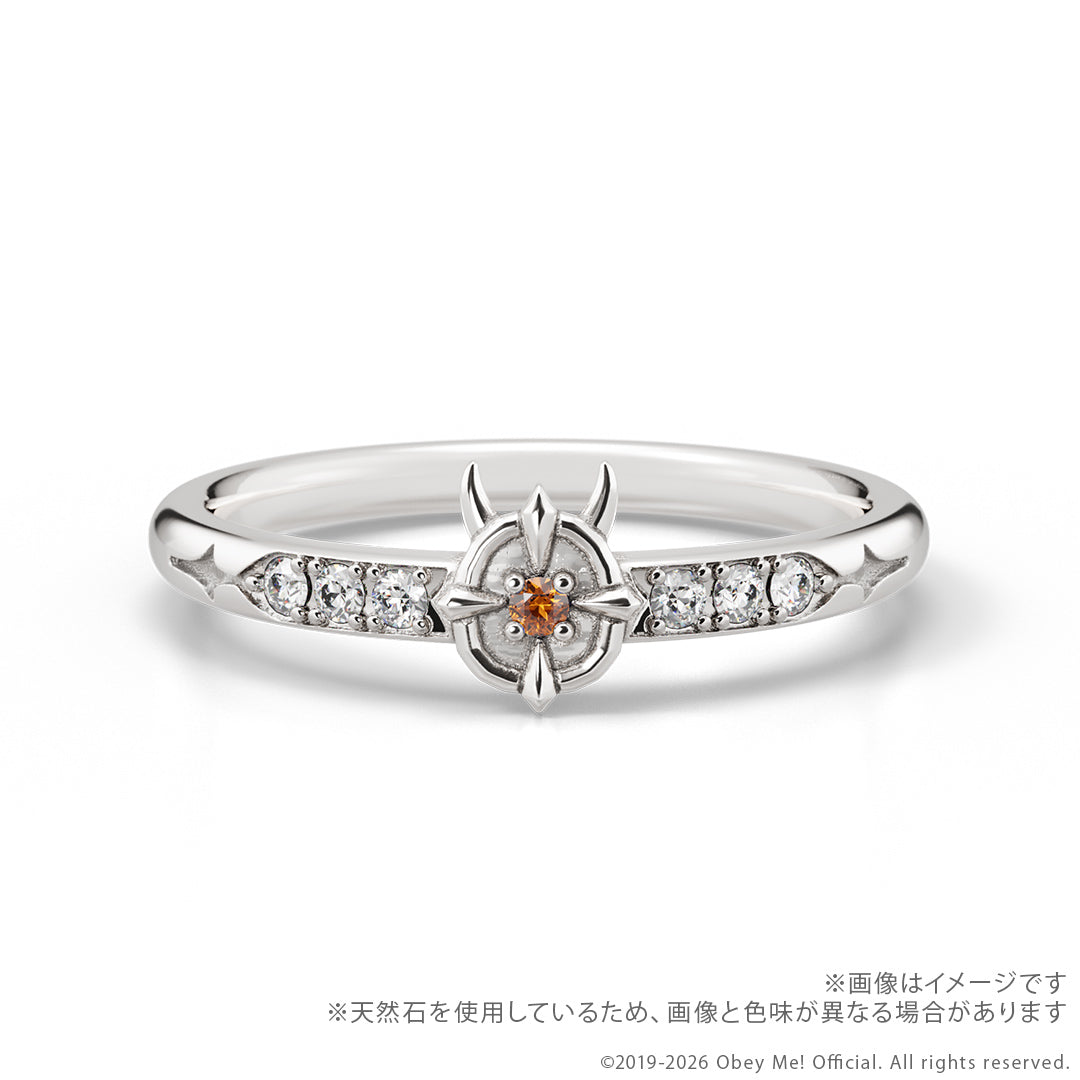 (Goods - Fine Jewelry) Obey Me! 7th Anniversary Secret Message Ring - Leviathan {Bonus:Postcard}