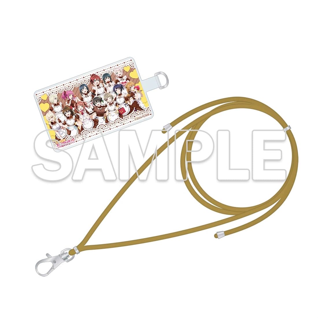 (Goods - Smartphone Accessory) Love Live! Nijigasaki High School Idol Club Phone Tab & Neck Strap Ver. Valentine 2026