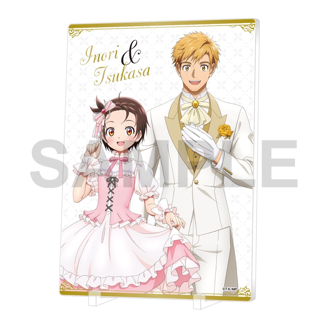 (Goods - Acrylic Stand) Medalist Acrylic Panel Sweet & Bitter Ver. (Inori Yuitsuka & Tsukasa Akeuraji)