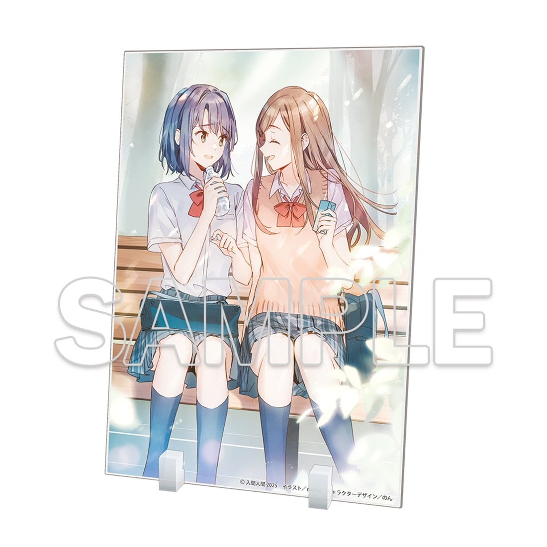 (Goods - Acrylic Stand) Adachi and Shimamura Big Acrylic Plate C