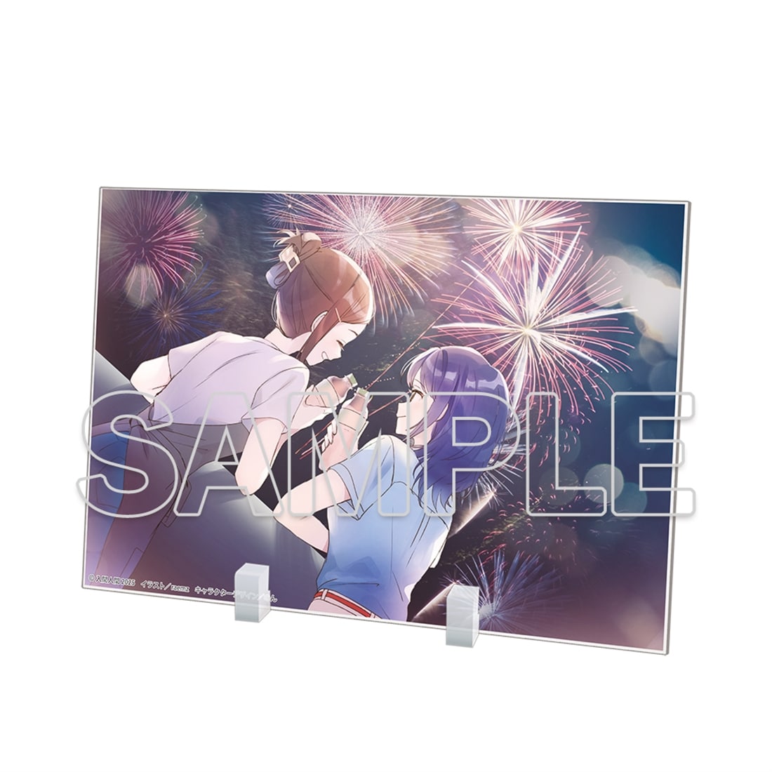 (Goods - Acrylic Stand) Adachi and Shimamura Big Acrylic Plate F