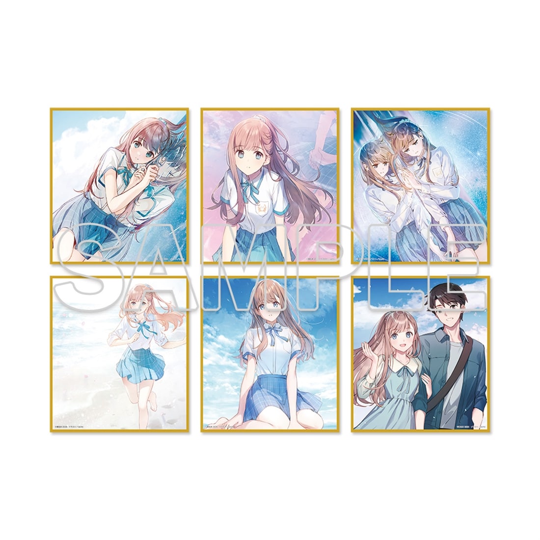[※Blind](1BOX=6)(Goods - Art Board) Even a Replica Can Fall in Love Tradable Mini Illustration Board
