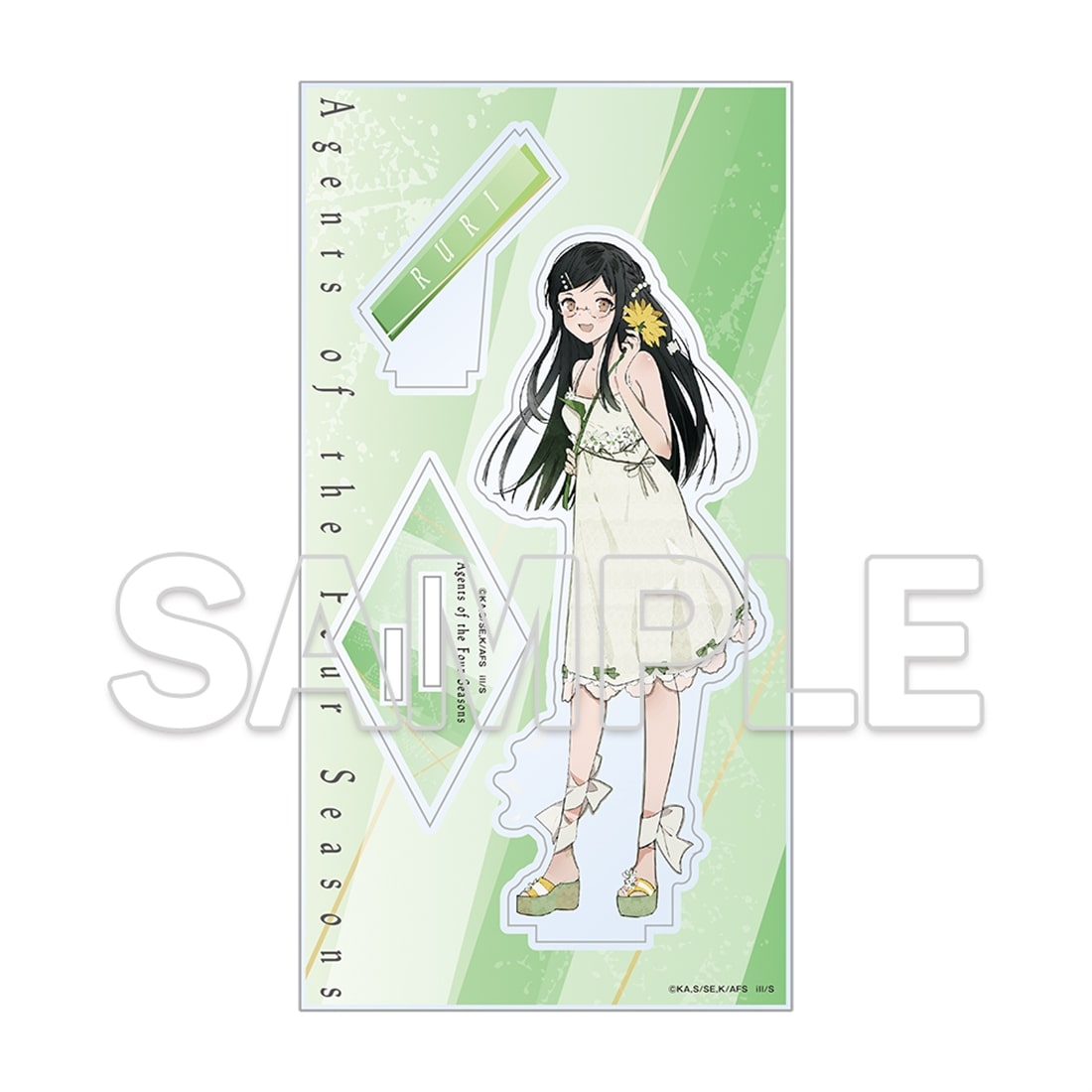 (Goods - Acrylic Stand) Agents of the Four Seasons Acrylic Figure - Ruri Hazakura