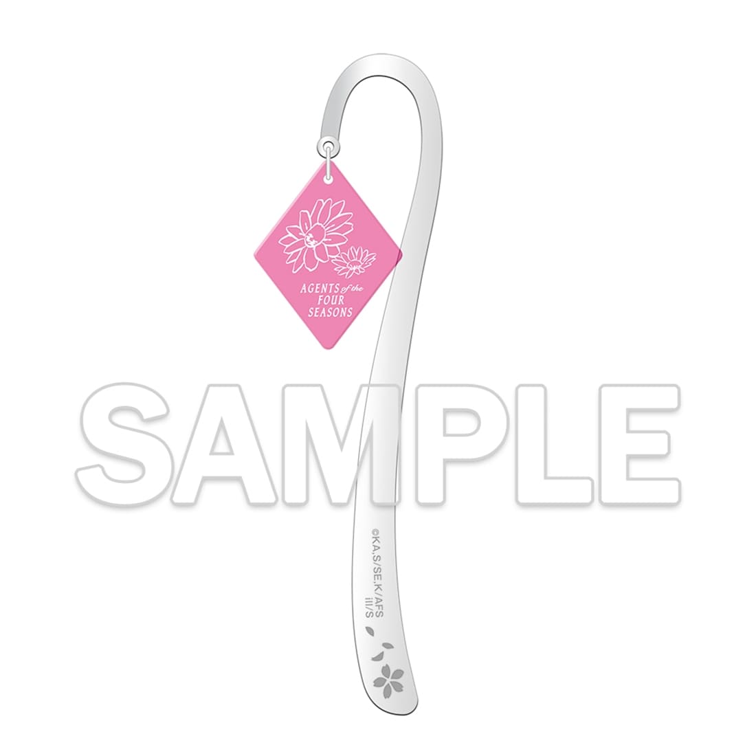 (Goods - Bookmark) Agents of the Four Seasons Metal Bookmark - Spring