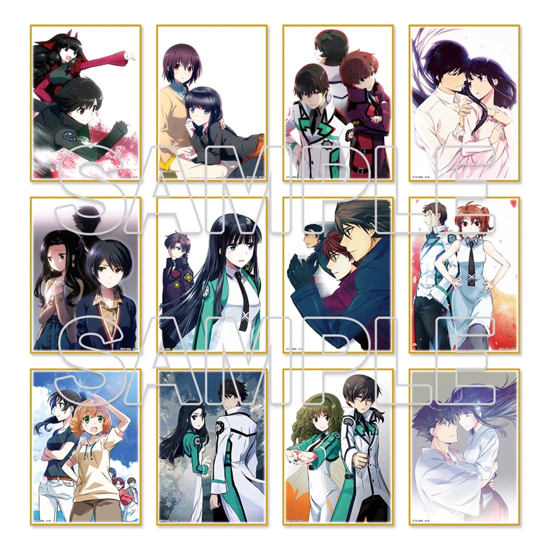 [※Blind](1BOX=12)(Goods - Art Board) Kana Ishida Art Works (3) Release Commemoration The Irregular at Magic High School Tradable Mini Illustration Board Ver.2