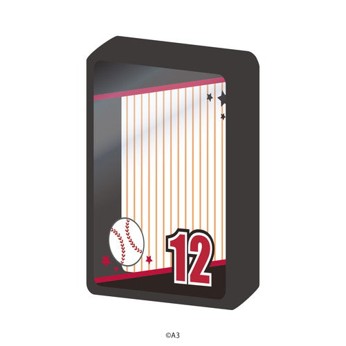 (Goods - Key Chain Cover) Character Frame 30 - Baseball 12