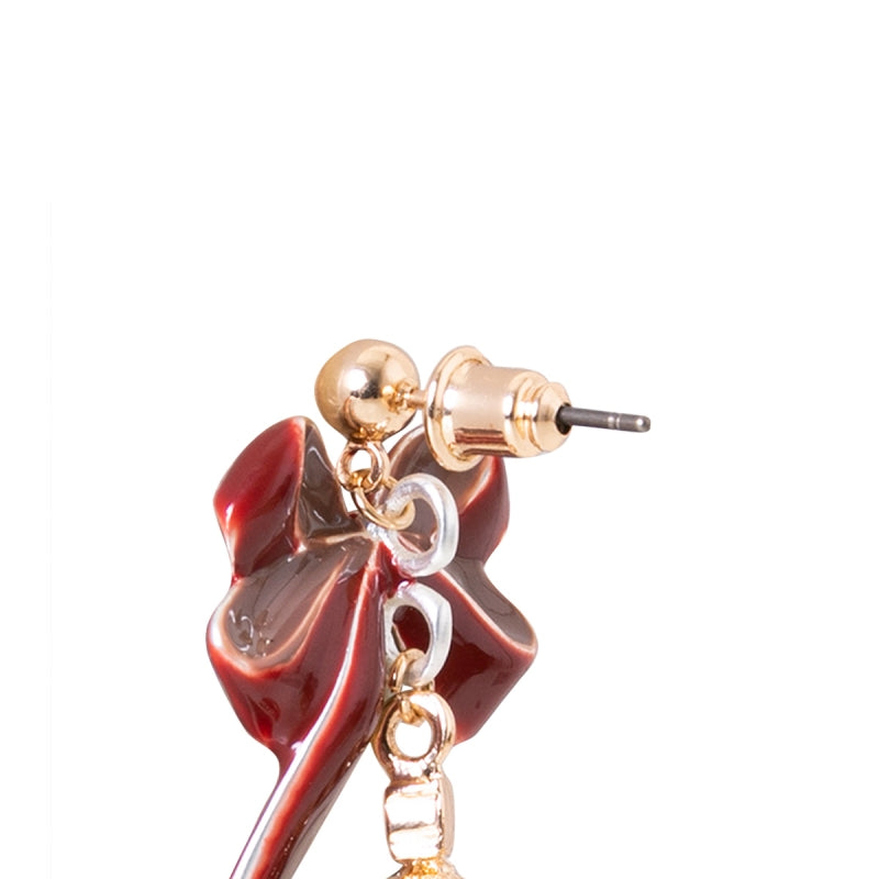 (Goods - Accessory) PUELLA MAGI MADOKA MAGICA ICONIQUE OBJET ~ SOUL GEM SET ~ KYOKO SAKURA - Earring