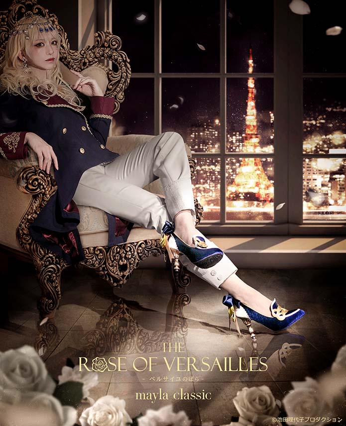 (Goods - Footwear) THE ROSE OF VERSAILLES ICONIQUE SHOES OBJET PUMPS Oscar François de Jarjayes