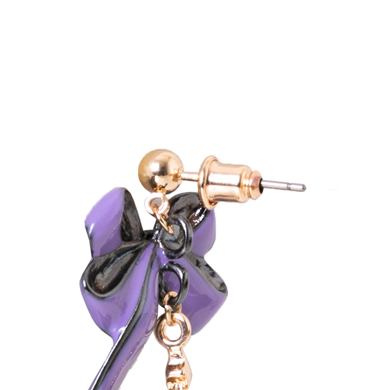 (Goods - Accessory) PUELLA MAGI MADOKA MAGICA ICONIQUE OBJET ~ SOUL GEM SET ~ HOMURA AKEMI - Earring