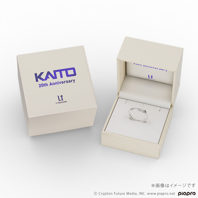(Goods - Fine Jewelry) Piapro Characters KAITO 20th Anniversary Ring - Silver