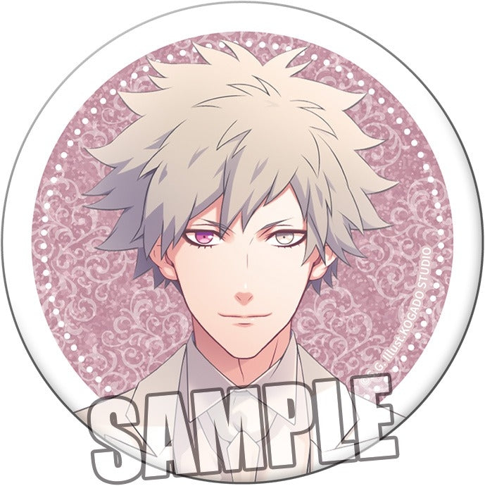 (Goods - Badge) Uta no Prince-sama BIG Glitter Button Badge QUARTET IDOL SONG Ver. - Ranmaru Kurosaki