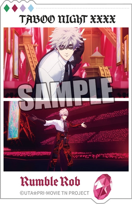 (Goods - Sticker) Uta no Prince-sama the Movie TABOO NIGHT XXXX Visual Shot Sticker Set Ranmaru Kurosaki