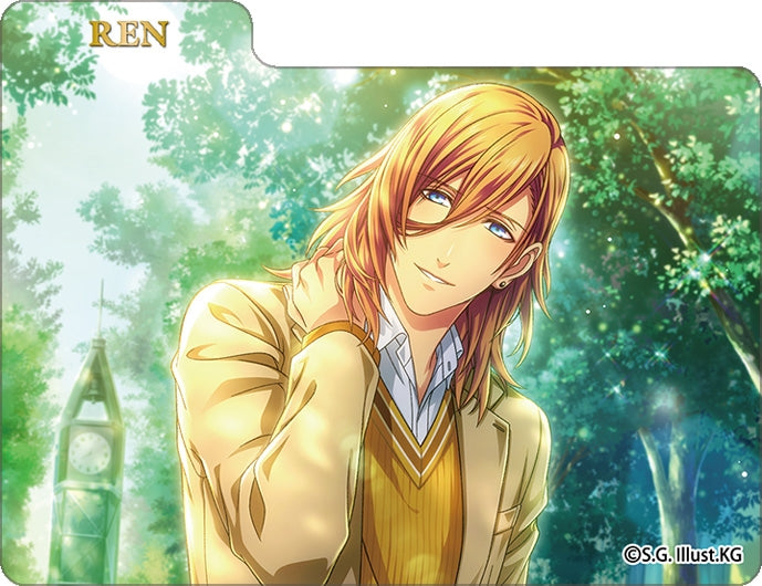 (Goods - Contianer) Uta no Prince-sama Shining Live Holographic Multipurpose Case Ren Jinguji