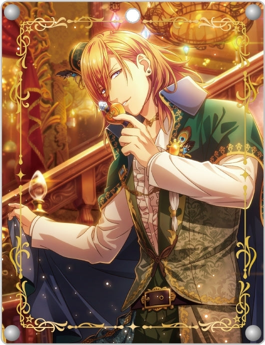 (Goods - Keychain) Uta no Prince-sama Shining Live Acrylic Card Frame Keychain Ren Jinguji