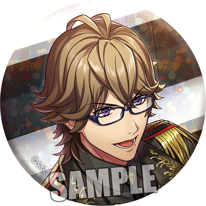 (Goods - Badge) Uta no Prince-sama LIVE EMOTION Birthday Holographic Button Badge Set Stage for Myself Ver. - Eiichi Otori [animate Exclusive]
