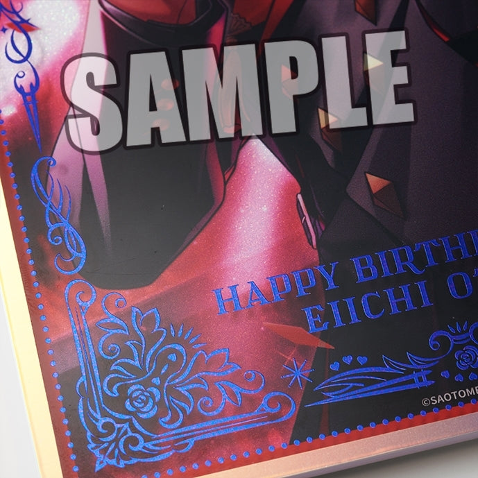 (Goods - Art Board) Uta no Prince-sama LIVE EMOTION Birthday Foil Embossed Acrylic Art Board Stage for Myself Ver. - Eiichi Otori [animate Exclusive]