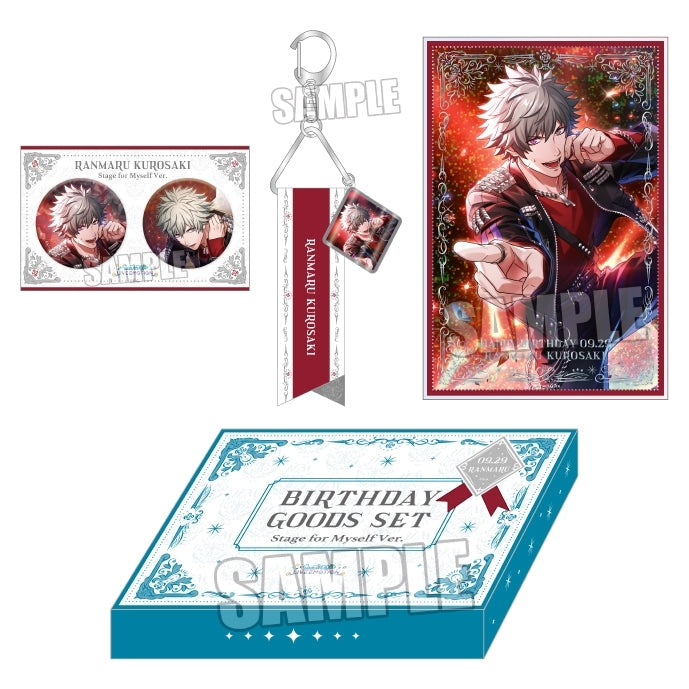 (Goods - Set) Uta no Prince-sama LIVE EMOTION Birthday Item Set Stage for Myself Ver. - Ranmaru Kurosaki [animate Exclusive]{Bonus:Card}