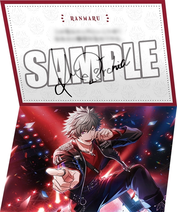 (Goods - Set) Uta no Prince-sama LIVE EMOTION Birthday Item Set Stage for Myself Ver. - Ranmaru Kurosaki [animate Exclusive]{Bonus:Card}