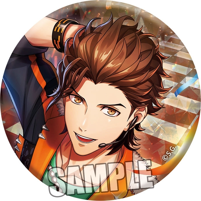 (Goods - Badge) Uta no Prince-sama LIVE EMOTION Birthday Holographic Button Badge Set Stage for Myself Ver. - Van Kiryuin [animate Exclusive]