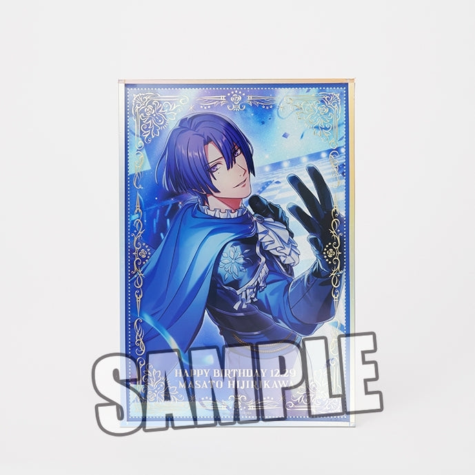 (Goods - Art Board) Uta no Prince-sama LIVE EMOTION Birthday Foil Embossed Acrylic Art Board Stage for Myself Ver. - Masato Hijirikawa [animate Exclusive]