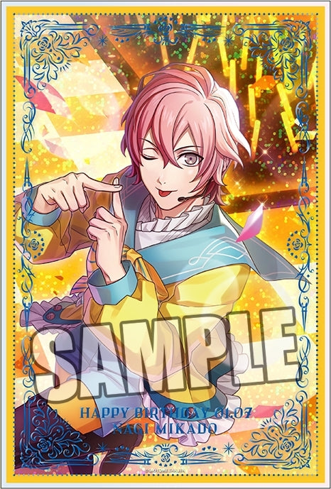 (Goods - Art Board) Uta no Prince-sama LIVE EMOTION Birthday Foil Embossed Acrylic Art Board Stage for Myself Ver. - Nagi Mikado [animate Exclusive]