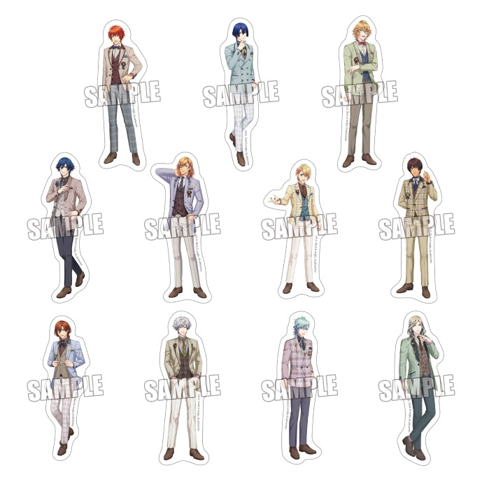 (1BOX=12)(Goods - Sticker) Uta no Prince-sama Trading Sticker Shining Birthday Acoustic Album Ver. [animate Exclusive]