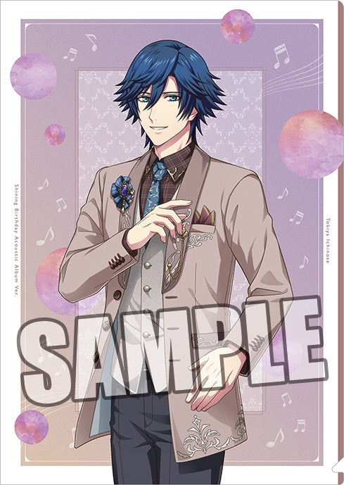 (Goods - Clear File) Uta no Prince-sama Clear File Shining Birthday Acoustic Album Ver. - Tokiya Ichinose [animate Exclusive]