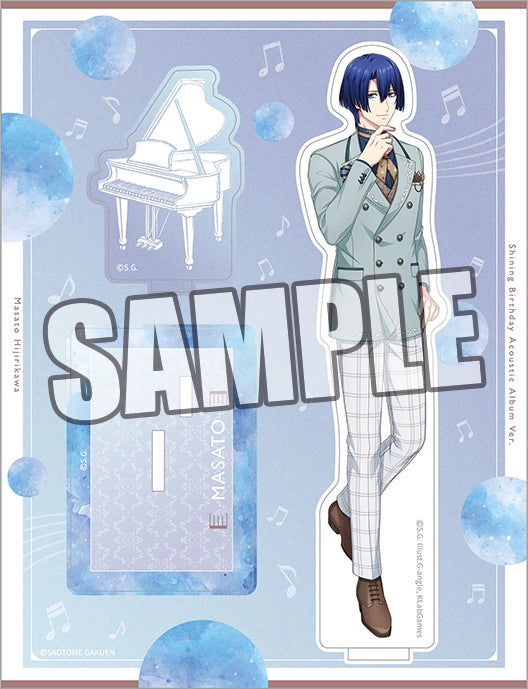 (Goods - Acrylic Stand) Uta no Prince-sama Acrylic Stand Shining Birthday Acoustic Album Ver. - Masato Hijirikawa [animate Exclusive]
