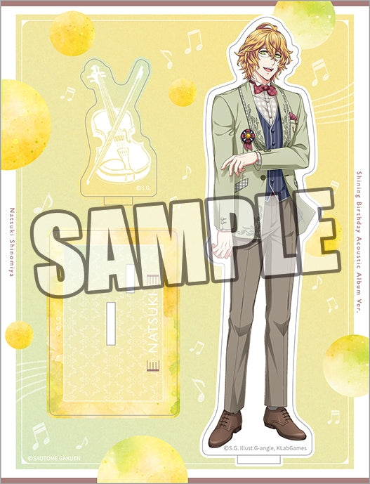 (Goods - Acrylic Stand) Uta no Prince-sama Acrylic Stand Shining Birthday Acoustic Album Ver. - Natsuki Shinomiya [animate Exclusive]