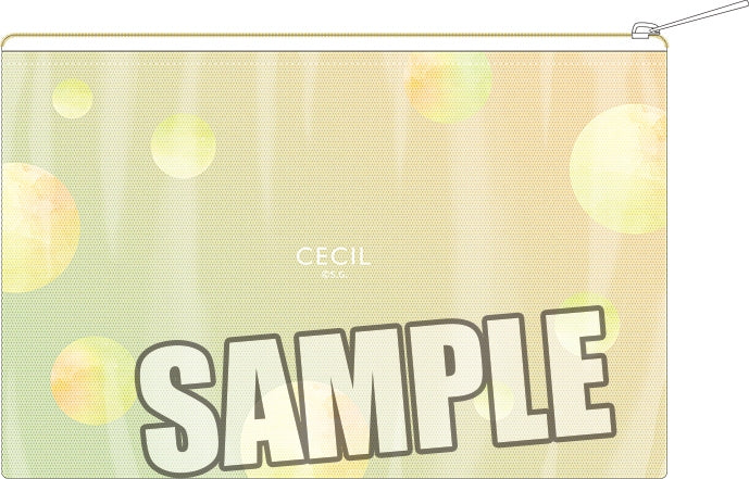 (Goods - Pouch) Uta no Prince-sama Tulle Pouch Shining Birthday Acoustic Album Ver. - Cecil Aijima [animate Exclusive]