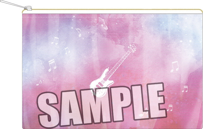 (Goods - Pouch) Uta no Prince-sama Tulle Pouch Shining Birthday Acoustic Album Ver. - Ranmaru Kurosaki [animate Exclusive]