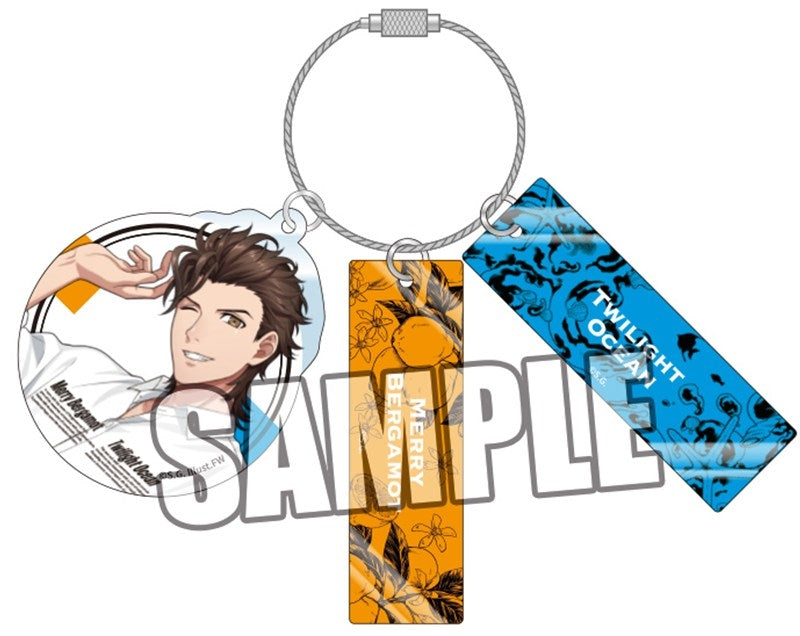 (Goods - Keychain) Uta no Prince-sama 3-Part Acrylic Keychain Fragrance Pairing Ver. - Van Kiryuin