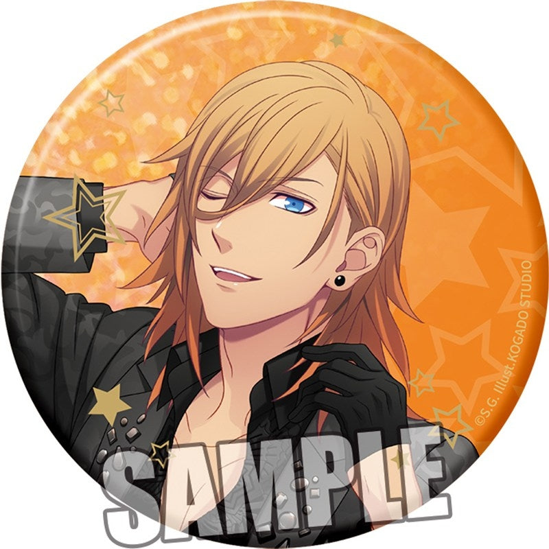 (Goods - Badge) Uta no Prince-sama BIG Holographic Button Badge Dramatic 365 days Ver. - Ren Jinguji
