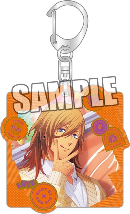 (Goods - Key Chain) Uta no Prince-sama Layered Acrylic Key Chain Best Shots from Everyday Life Ver. - Ren Jinguji