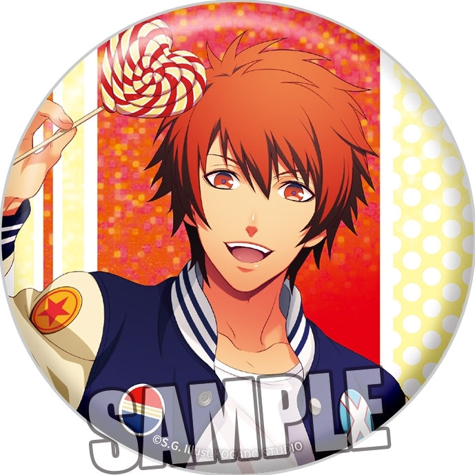 (Goods - Badge) Uta no Prince-sama BIG Holographic Button Badge Love Pop Candy Ver. - Otoya Ittoki