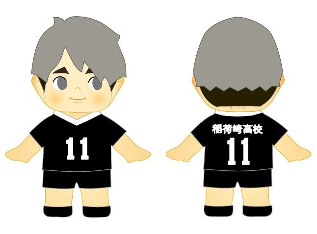 (1BOX=8)(Goods - Keychain) Haikyu!! Trading Costume Kewpie (Uniform) Vol. 4 (8 Types)