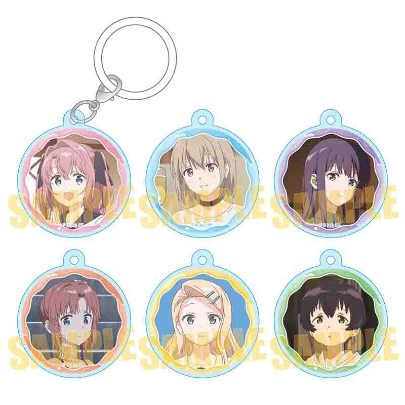 (1BOX=6)(Goods - Charm) TV Anime Kamiina Botan Fully Blossoms When Drunk Trading Bottle Charm
