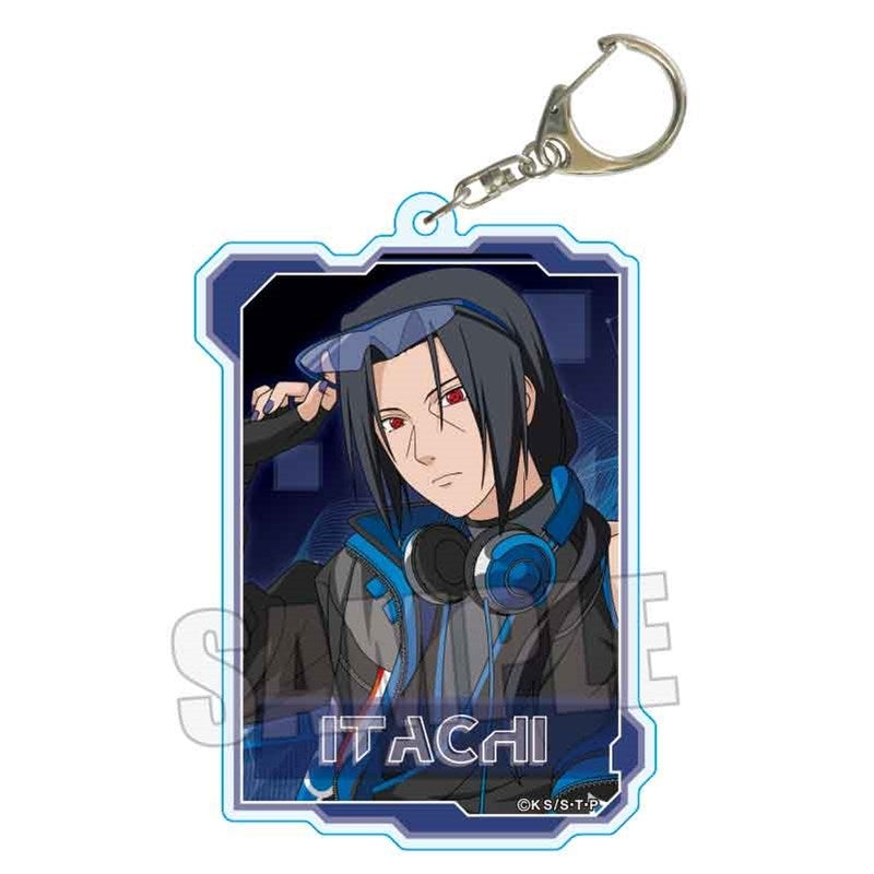 (Goods - Keychain) NARUTO Shippuden ChoiDeka Acrylic Keychain Itachi Uchiha (Cyber Style)