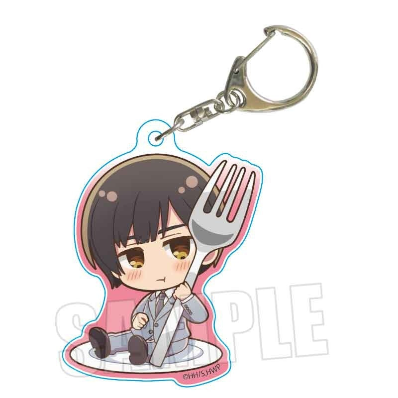 (Goods - Keychain) Hetalia World★Stars GochiChara Acrylic Keychain Japan